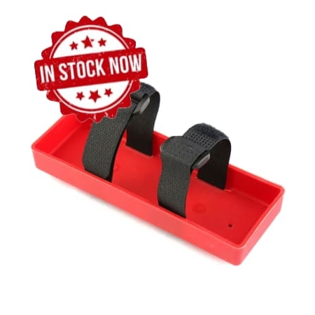 Bandeja de batería para Crawler 1/10 Roja