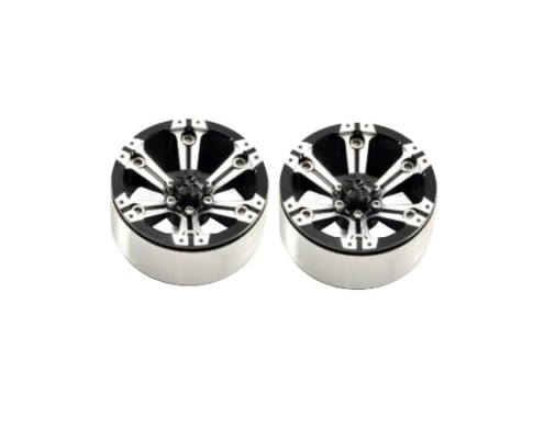 Llantas FASTRAX de aleación de 1.9" beadlock 6 radios divididos (2pcs) FAST0145