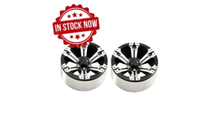 Llantas FASTRAX de aleación de 1.9" beadlock 6 radios divididos (2pcs) FAST0145