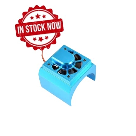 Disipador motor RC Fastrax 1/8 con ventilador 4x4cm FAST36-6