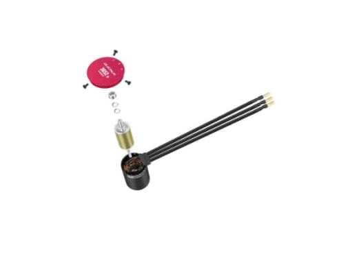 Motor Hobbywing QuicRun 3652SL G2 de 5400kV sin sensores eje de 3,175mm HW30404402