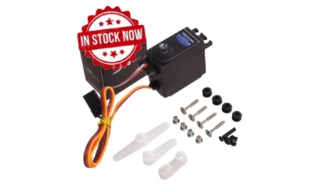 Servo digital 2211MG para 1/12 piñonera metálica