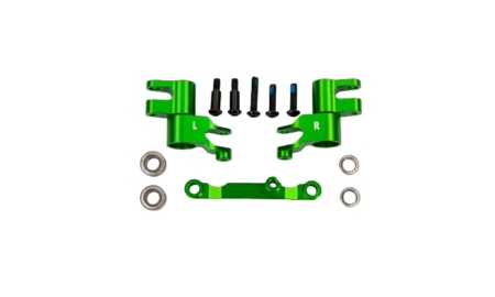 Manivelas de dirección Traxxas barra de dirección (aluminio 6061-T6) Verde TRX10743-GRN