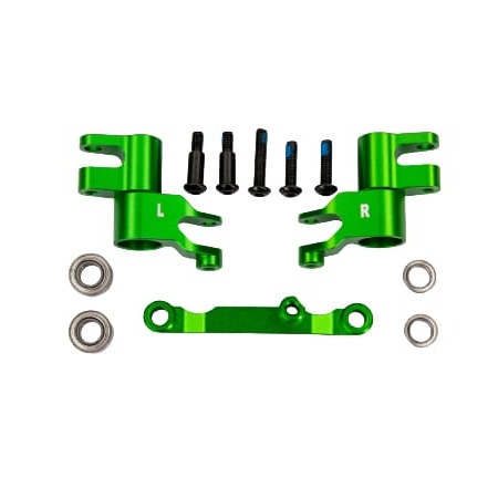 Manivelas de dirección Traxxas barra de dirección (aluminio 6061-T6) Verde TRX10743-GRN