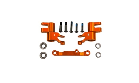 Manivelas de dirección Traxxas barra de dirección (aluminio 6061-T6) Naranja TRX10743-ORNG