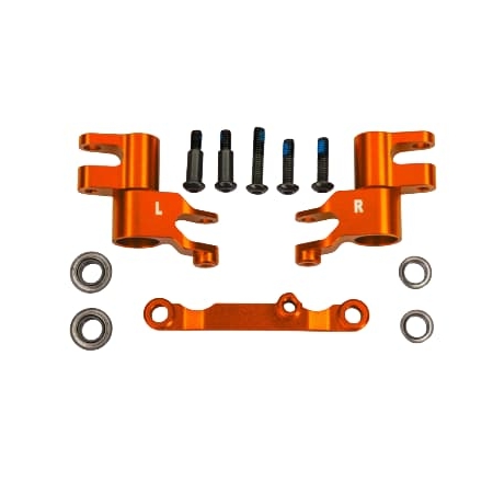 Manivelas de dirección Traxxas barra de dirección (aluminio 6061-T6) Naranja TRX10743-ORNG