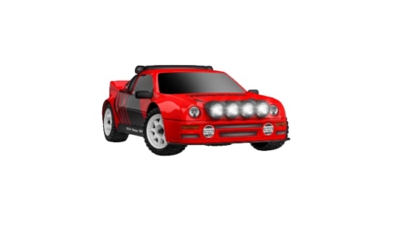 Traxxas Mini Rally VXL Ford RS200 incluye batería y cargador USB Rojo TRX108046-1-RED