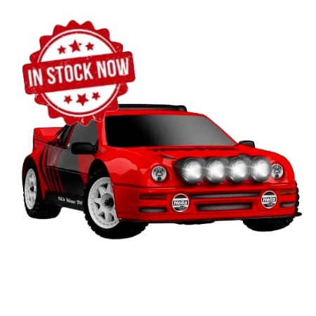 Traxxas Mini Rally VXL Ford RS200 incluye batería y cargador USB Rojo TRX108046-1-RED
