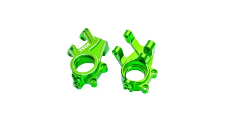 Bloques de dirección Traxxas Funco aluminio 6061-T6 (anodizado verde) (2pcs) TRX10936-GRN