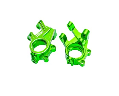 Bloques de dirección Traxxas Funco aluminio 6061-T6 (anodizado verde) (2pcs) TRX10936-GRN