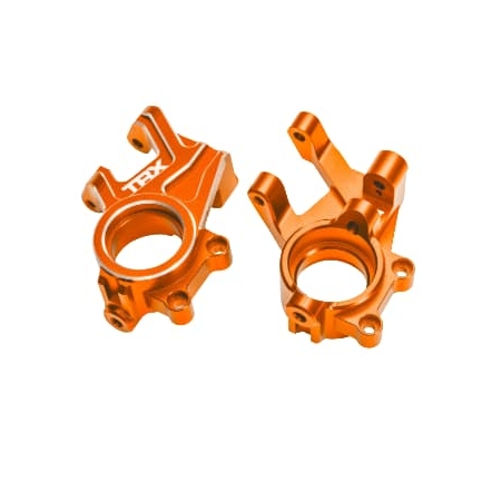 Bloques de dirección Traxxas Funco aluminio 6061-T6 (anodizado naranja) (2pcs) TRX10936-ORNG