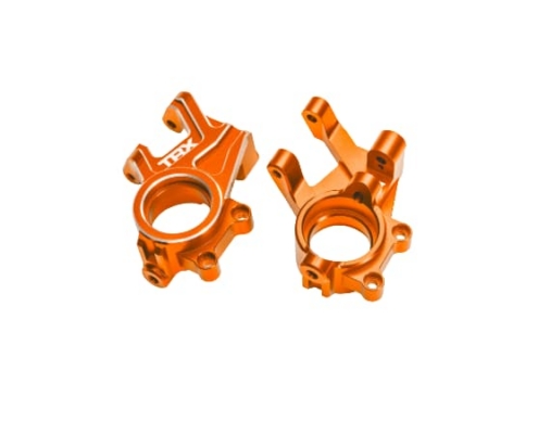 Bloques de dirección Traxxas Funco aluminio 6061-T6 (anodizado naranja) (2pcs) TRX10936-ORNG