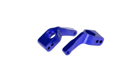 Portaejes Traxxas Rustler/Stampede/Bandit aluminio 6061-T6 Azul (2pcs) TRX3652A