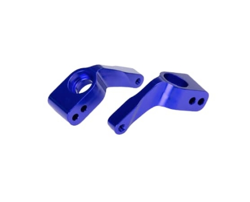 Portaejes Traxxas Rustler/Stampede/Bandit aluminio 6061-T6 Azul (2pcs) TRX3652A