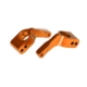 Portaejes Traxxas Rustler/Stampede/Bandit aluminio 6061-T6 Naranja (2pcs) TRX3652T