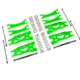 Kit de suspensión Traxxas X-Maxx WideMaxx, XRT, Verde TRX7895G