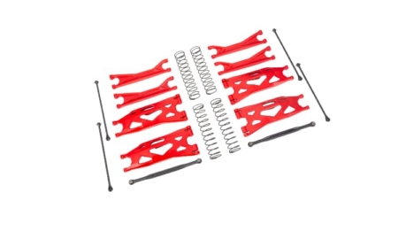 Kit de suspensión Traxxas X-Maxx WideMaxx, XRT, Rojo TRX7895R