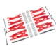 Kit de suspensión Traxxas X-Maxx WideMaxx, XRT, Rojo TRX7895R