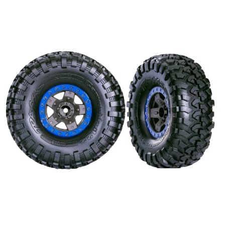 Ruedas Traxxas TRX-4 Sport, neumáticos Canyon Trail 2.2 Azul (2pcs) TRX8181-BLUE