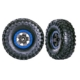 Ruedas Traxxas TRX-4 Sport, neumáticos Canyon Trail 2.2 Azul (2pcs) TRX8181-BLUE