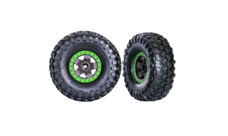 Ruedas Traxxas TRX-4 Sport, neumáticos Canyon Trail 2.2 Verde (2pcs) TRX8181-GRN