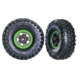 Ruedas Traxxas TRX-4 Sport, neumáticos Canyon Trail 2.2 Verde (2pcs) TRX8181-GRN