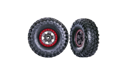 Ruedas Traxxas TRX-4 Sport, neumáticos Canyon Trail 2.2 Rojo (2pcs) TRX8181-RED