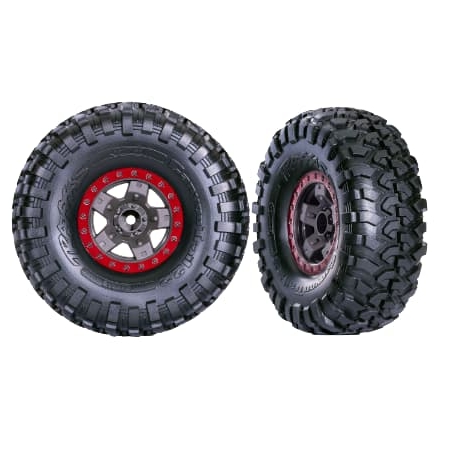 Ruedas Traxxas TRX-4 Sport, neumáticos Canyon Trail 2.2 Rojo (2pcs) TRX8181-RED