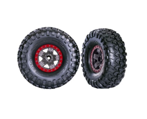 Ruedas Traxxas TRX-4 Sport, neumáticos Canyon Trail 2.2 Rojo (2pcs) TRX8181-RED