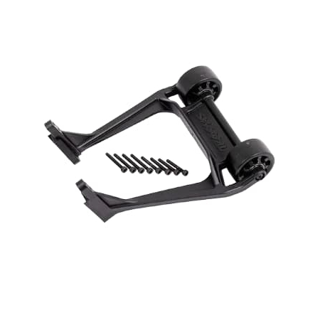 Barra anti-caballitos negro (montada) Traxxas Slegde TRX9576