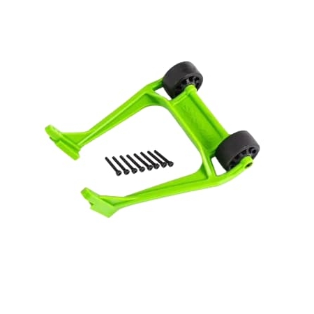 Barra anti-caballitos Verde (montada) Traxxas Slegde TRX9576G