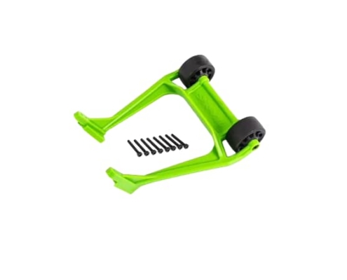 Barra anti-caballitos Verde (montada) Traxxas Slegde TRX9576G