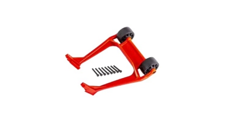 Barra anti-caballitos Rojo (montada) Traxxas Slegde TRX9576R