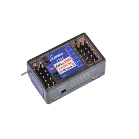 Receptor Dumbo RC 6 canales P6DC