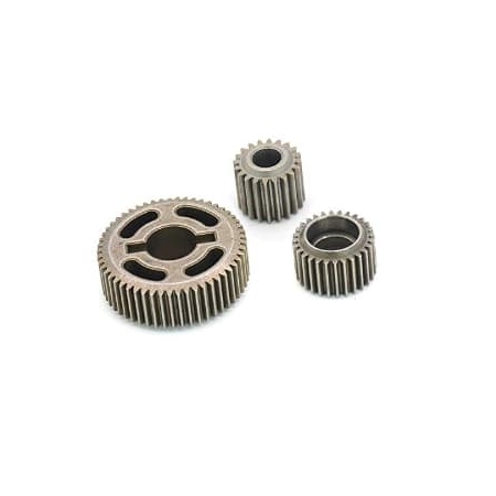 Engranajes de transmisión para caja metálica para Rock Crawler 1/10 HSP18024-CL3PC