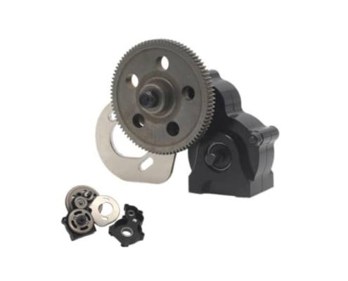 Caja de transmisión metálica para Rock Crawler 1/10