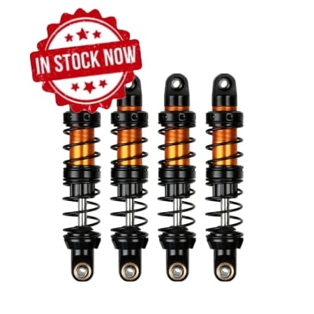 Amortiguadores Injora de 90mm para Crawler 1/10 Naranjas (4pcs)