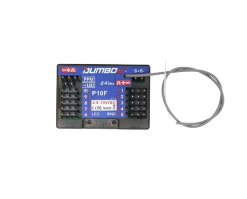 Receptor Dumbo RC 10 canales P10F