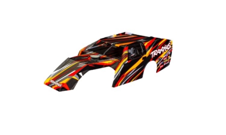 Carrocería Traxxas Slash Mudboss pintada naranja TRX10411-ORNG