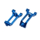 Bloques de ruedas Traxxas Funco (cubos en C) aluminio 6061-T6 anodizado azul TRX10932-BLUE