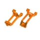 Bloques de ruedas Traxxas Funco (cubos en C) aluminio 6061-T6 anodizado naranja TRX10932-ORNG