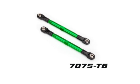 Eslabones de puntera Traxxas (aluminio 7075-T6 verde) 87mm (2pcs) TRX6742G