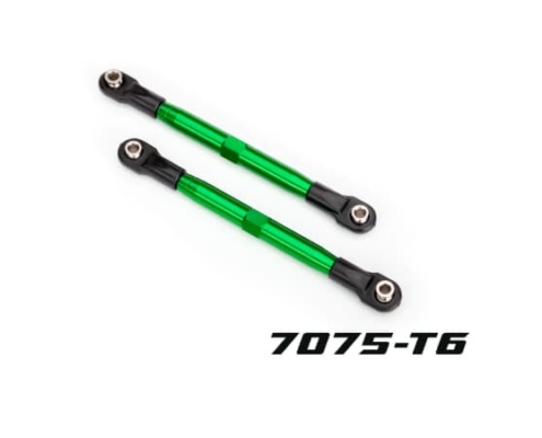Eslabones de puntera Traxxas (aluminio 7075-T6 verde) 87mm (2pcs) TRX6742G
