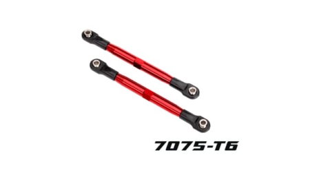 Eslabones de puntera Traxxas (aluminio 7075-T6 rojo) 87mm (2pcs) TRX6742R
