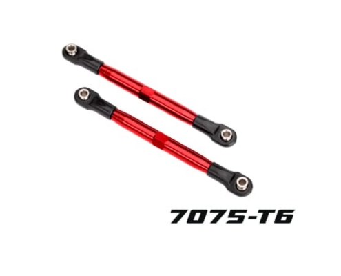 Eslabones de puntera Traxxas (aluminio 7075-T6 rojo) 87mm (2pcs) TRX6742R