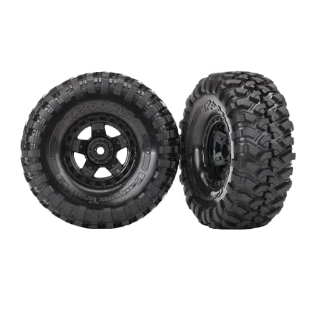 Ruedas Traxxas con llanta TRX-4 Sport 1.9" Negro (2pcs) TRX8179