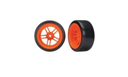 Ruedas Traxxas Drift, pegadas Naranja (2pcs) TRX8377A