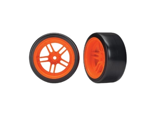 Ruedas Traxxas Drift, pegadas Naranja (2pcs) TRX8377A