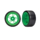 Ruedas Traxxas Drift, pegadas Verde (2pcs) TRX8377G