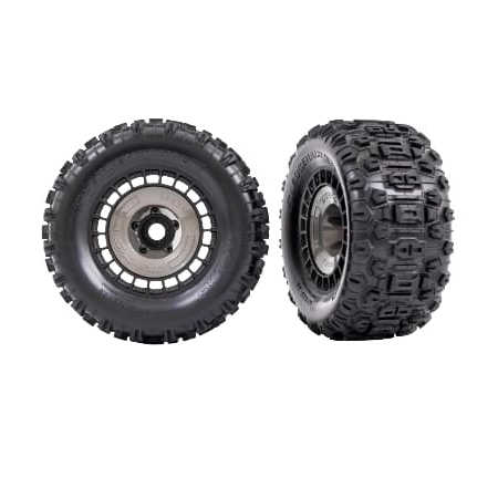 Ruedas Traxxas Sledge 3,8' en gris (2pcs) TRX9572